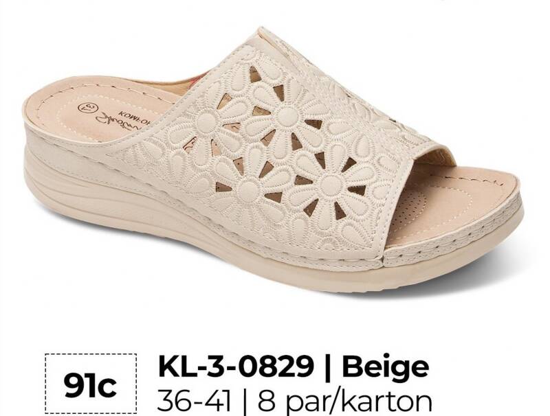 Klapki damskie Roz 36-41 / 8 par